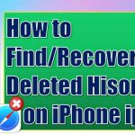 How To Check History On iPhone After Its Been Deleted