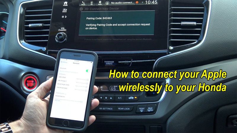 How To Connect iPhone To Honda CRV