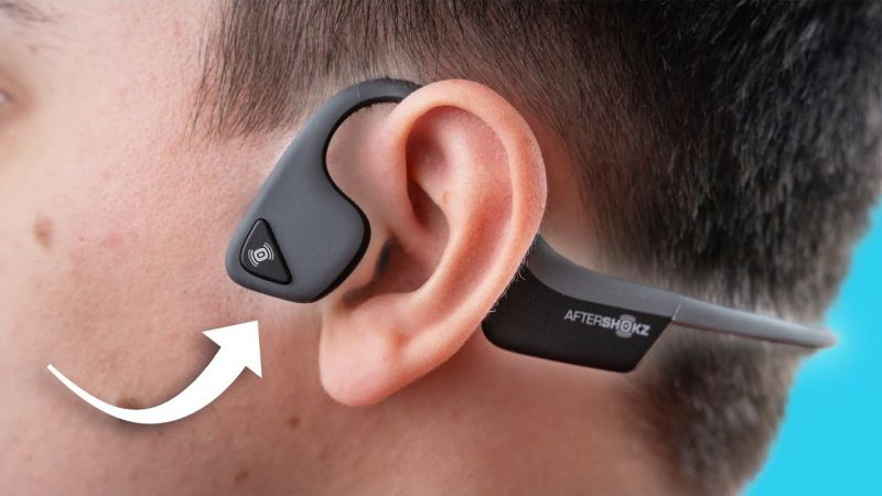 how to wear bone conduction headphones
