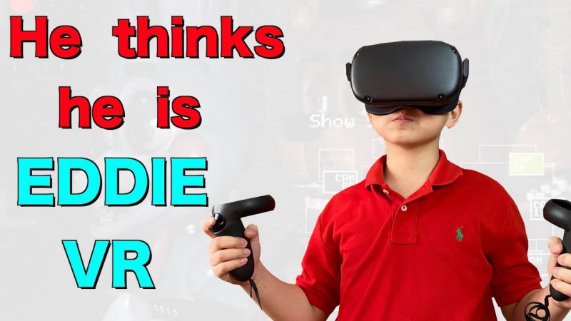 what vr headset does eddievr use