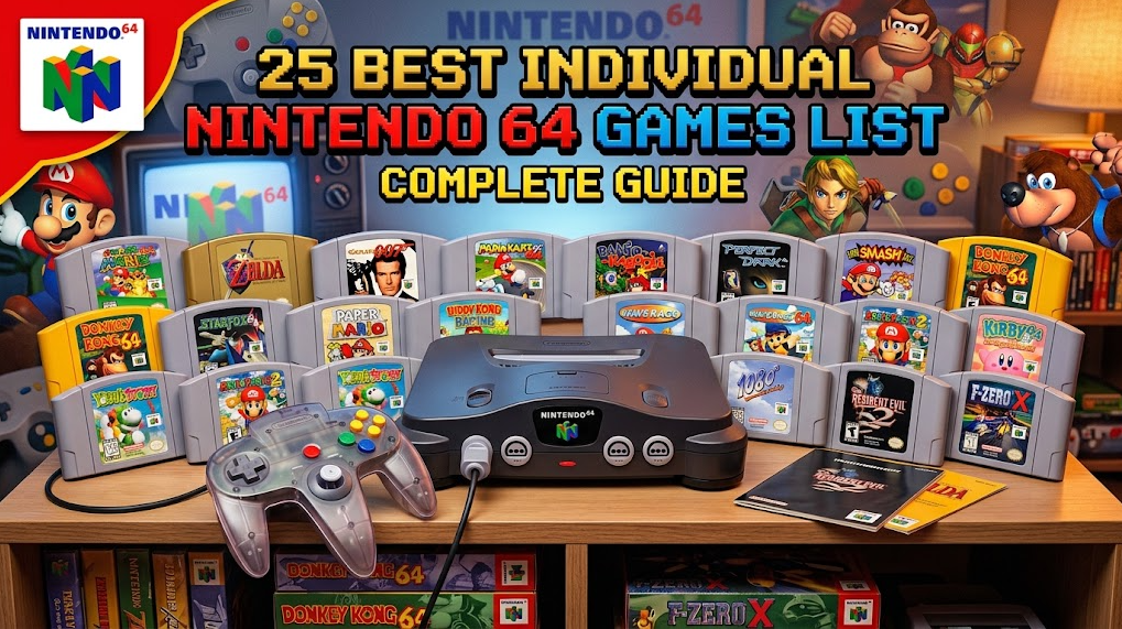 individual nintendo 64 games